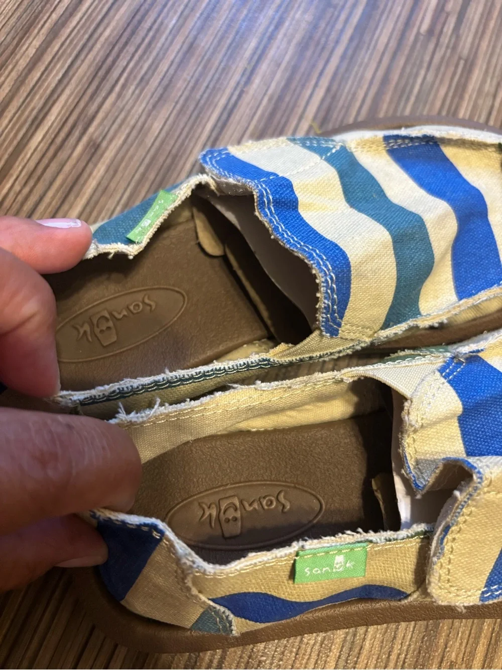 Sanuk Kids Lil Donny Blanket Slip On Shoes